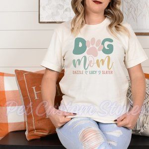 Dog Mom Shirts, Dog Mama T-shirt, Dog Lovers Gift, Fur Mama Shirt